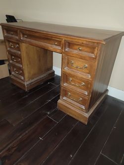Vintage Wood Desk