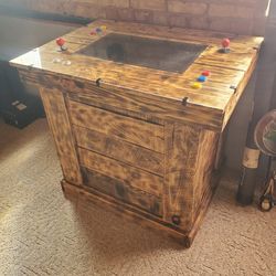 Home Entertainment Table Top Game System. Over 60 Games. Custom Cabinet