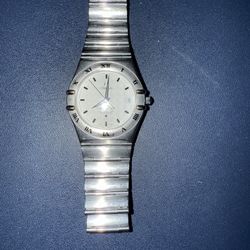 OMEGA 1551/861 SILVER WATCH