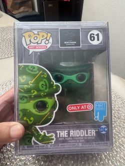 the riddler funko pop art series