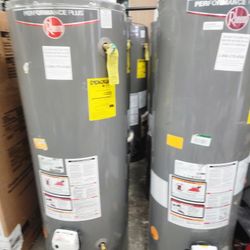 New Water Heater Rheem Performance Platinum 