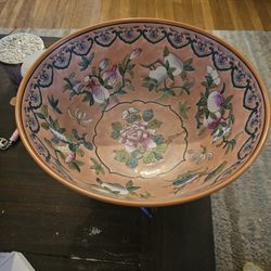 Antique Chinese Serving Bowl