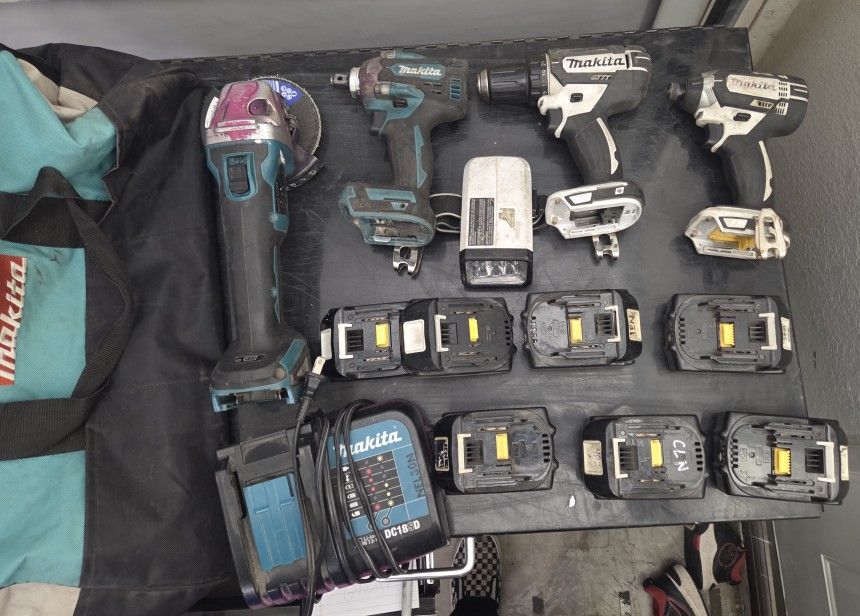 Makita Power Tools And Batteries