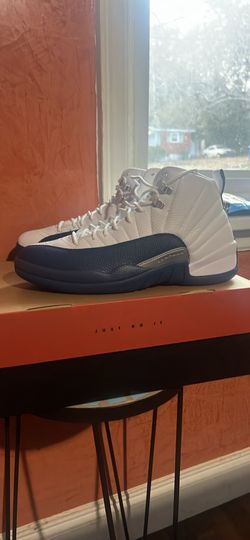 Jordan Air Jordan 12 White Blue Sneakers Size 11