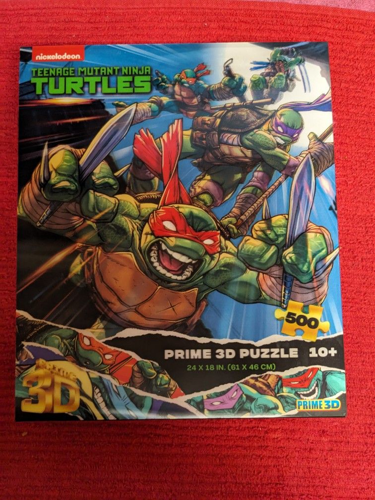 Teenage Mutant Ninja Turtles Prime 3D Puzzle