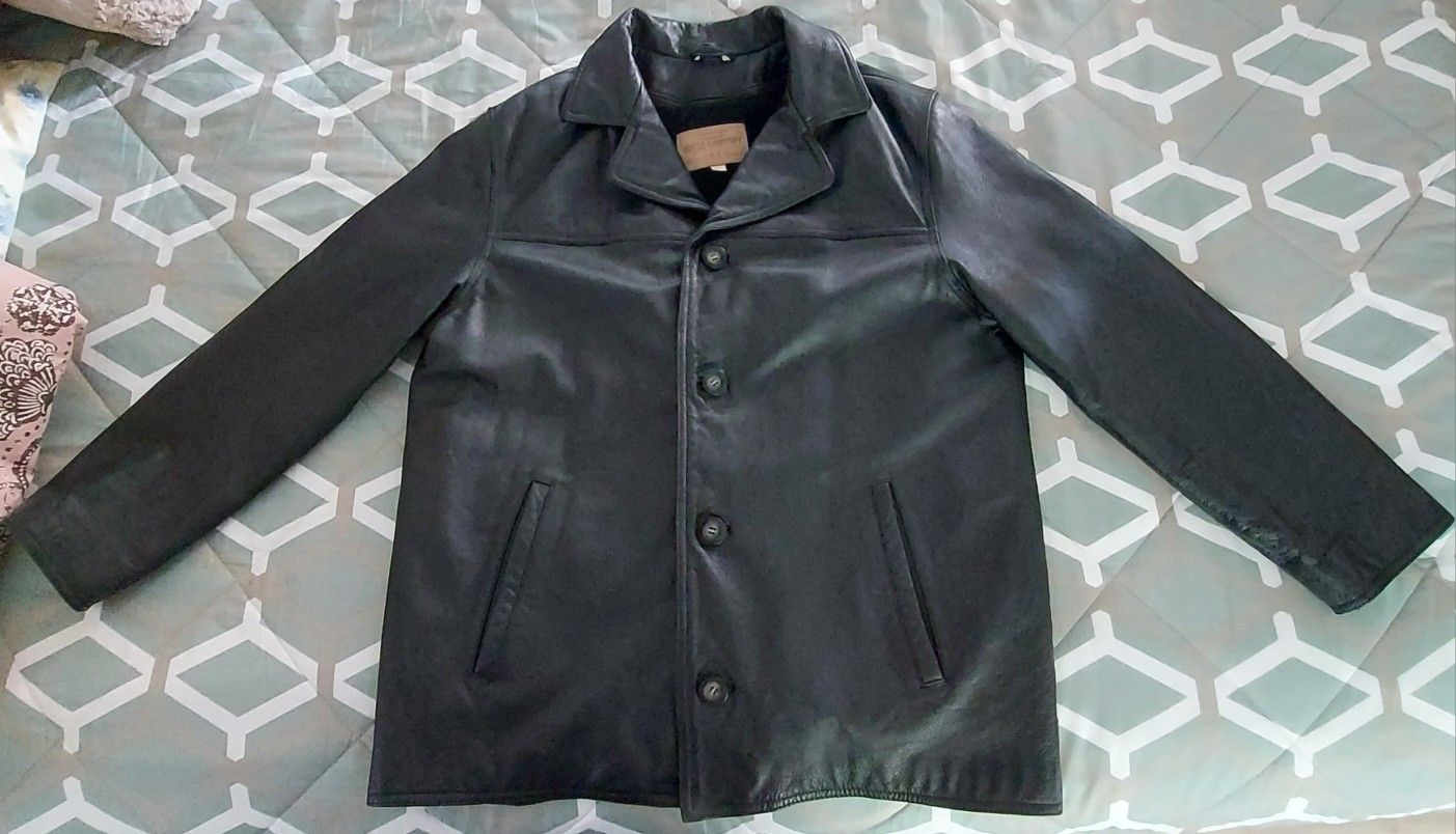 GUESS Vintage Genuine Leather Jacket