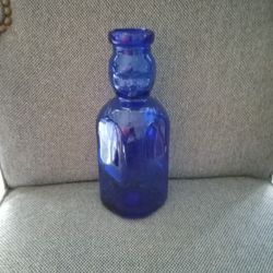 Blue Baby Top  Brookfield Milk Bottle 9"