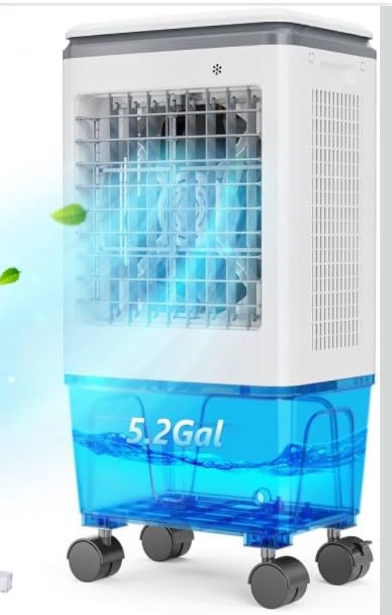 ROVSUN 1400CFM Evaporative Air Cooler, 5.2 Gal