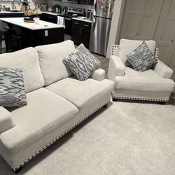 Sofa and Chair