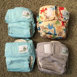 Bottombumpers Newborn AIO Cloth Diapers