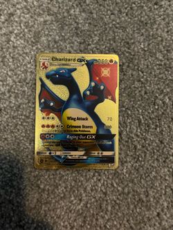 Charizard GX (gold edition)