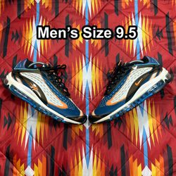 Nike Air Max Deluxe Blue Force Orange Shoes AJ7831-002 Men’s Size 9.5