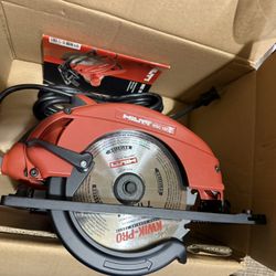 Hilti WSC 167 Corded Circular Saw 110-120V, New Open Box.
