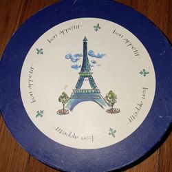 Paris Bistro Canape Plates Dessert 6