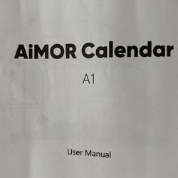 AiMor digital calendar