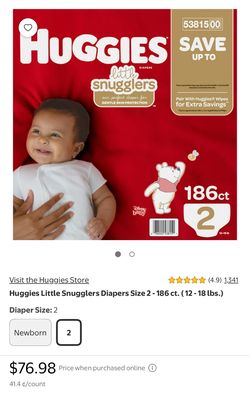 Huggies Little Snugglers Size 2