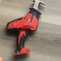 Milwaukee M18 HACKZALL cordless one-handed reciprocating saw