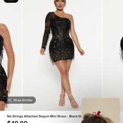 Sequin Dress NWT