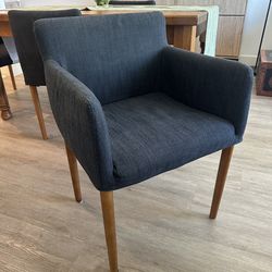 West elm dining chairs (set of 4)