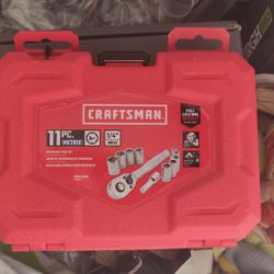 Craftsman 11 Piece 1/4" Drive Metric
