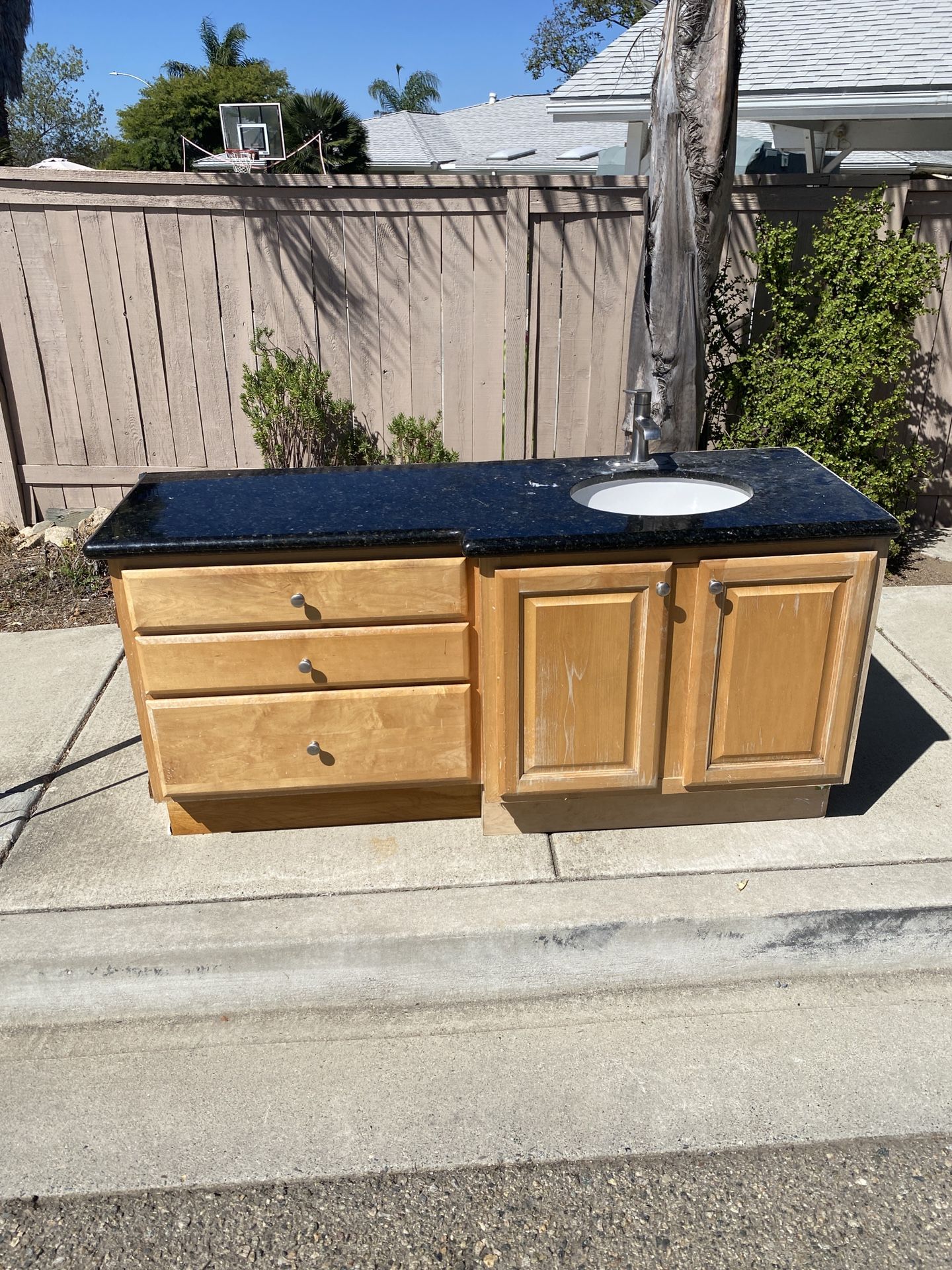 Free Bathroom Vanity Cabinet 