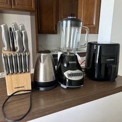 Kitchen Appliances & Knife Set for Sale