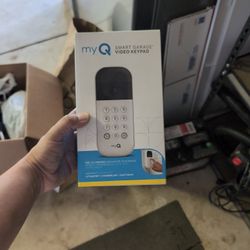 MyQ Video Keypad – Smart Video Camera Keypad for Garage