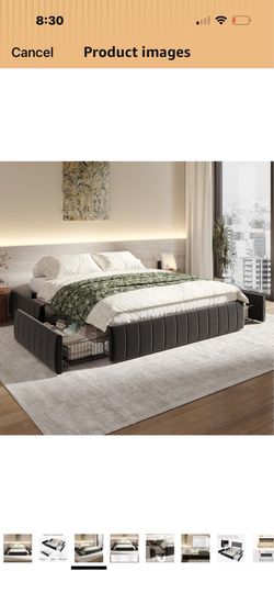 Queen size bed frame