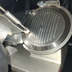 
Avantco SL512 12" Manual Gravity Feed Meat Slicer - 1/2 hp