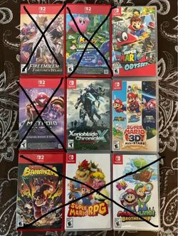 Nintendo Switch Games( Prices In description )