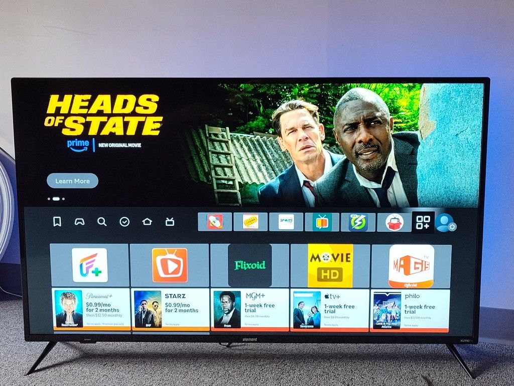 55" 4k Ultra HD Smart Xumo Tv With Loaded Firestick 4k Max, Checkout Pictures Above (: