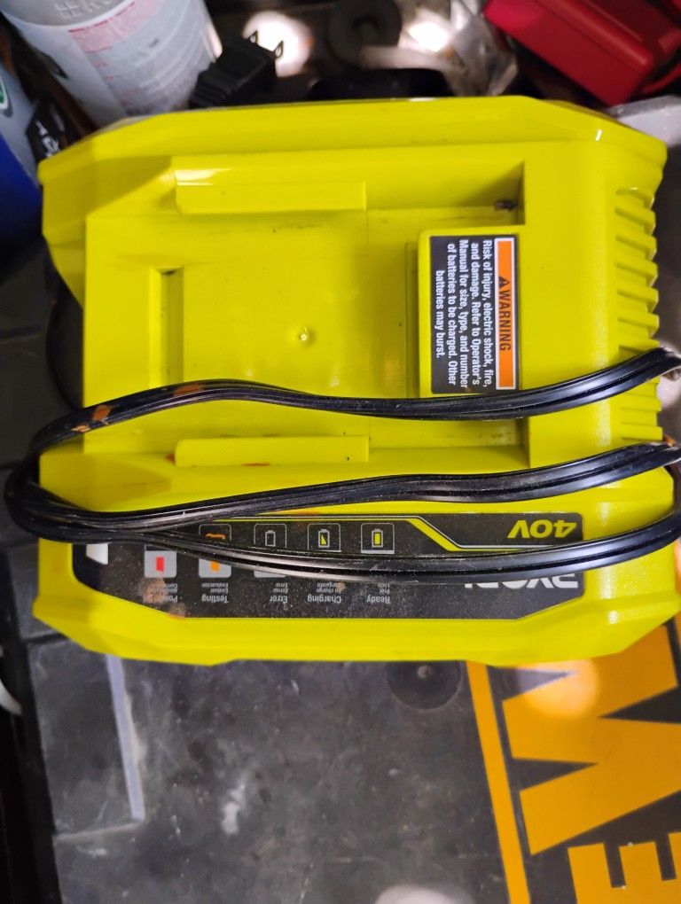 40 Volt Ryobi Charger