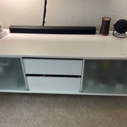 White Tv Stand 