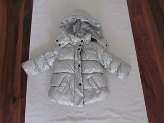 Girls 12 Months Gray Winter Jacket, Urban Republic
