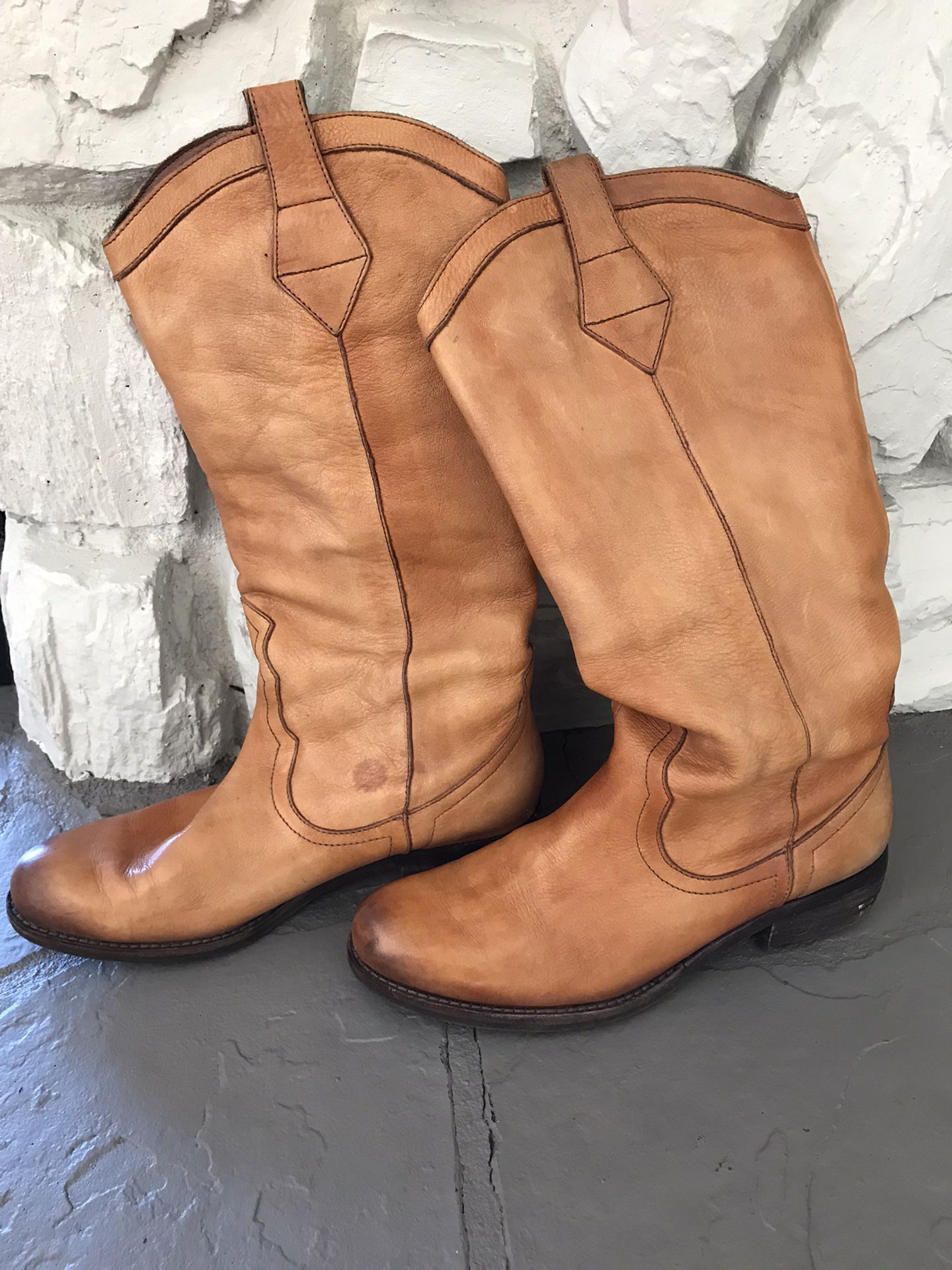 Sam Edelman Women’s 7.5 Leather Cowboy Boots