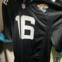 Jaguars Autograph Trevor Lawrence Jersey