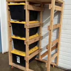 🔥 4×2 Tote Rack (With Wheels) 🔥 