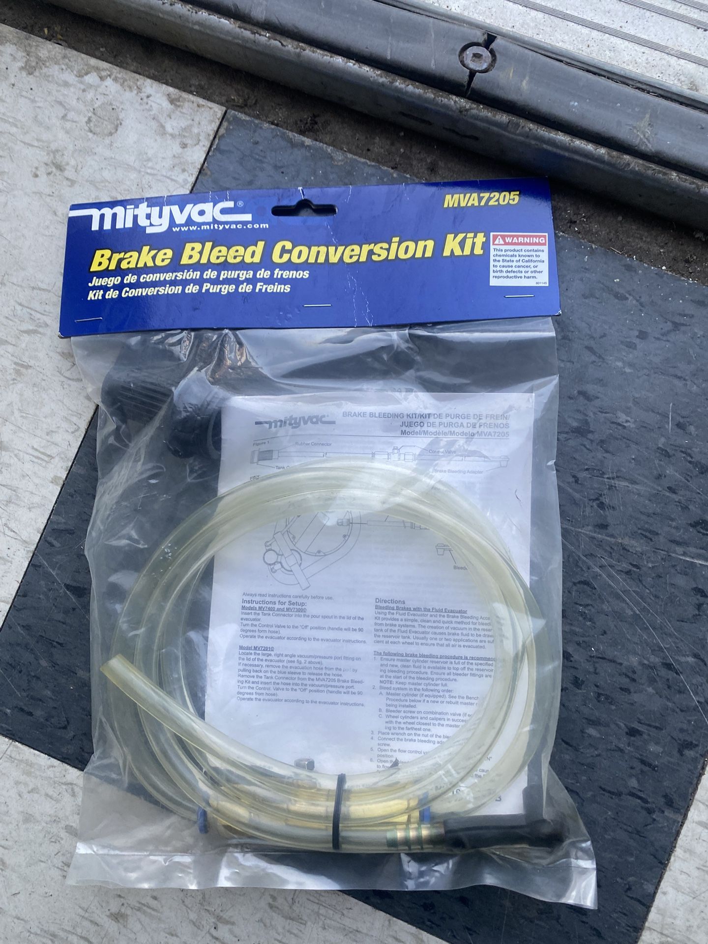 Mityvac Brake Bleed Conversion Kit