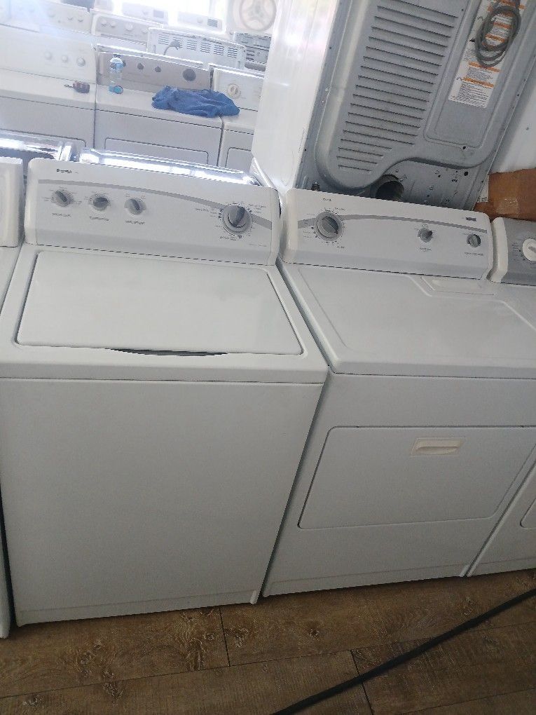 Kenmore Top Load Washer And Gas Dryer Heavy Duty Super Large Capacity In Excellent Condition