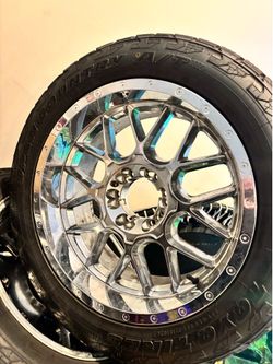 Tires and wheels