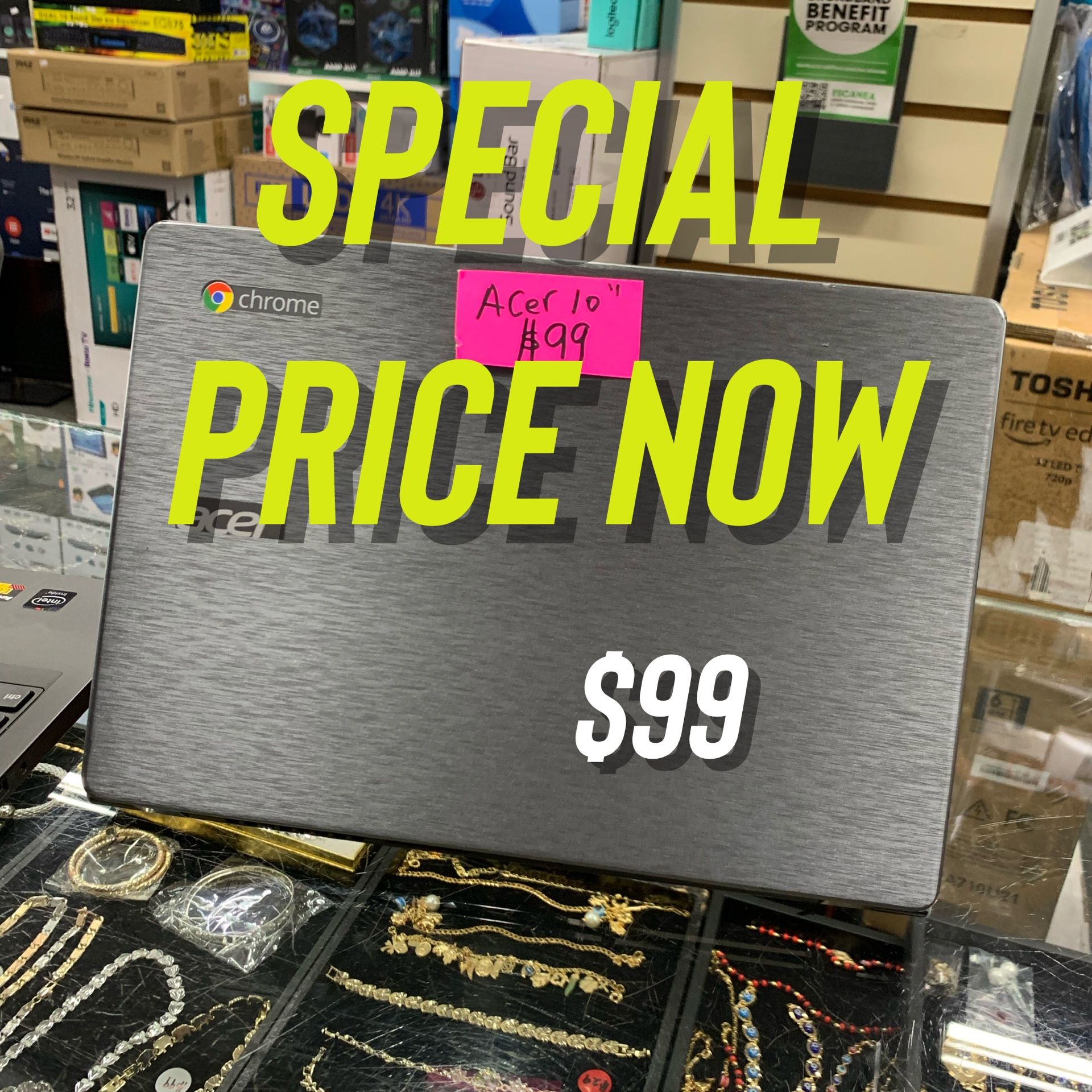 CHROME ACER SPECIAL PRICE NOW