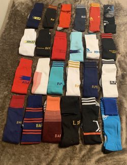 Sale soccer team pairs socks / oferta medias de fútbol por unidad