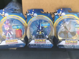 Very Rare and Hard to Find Mario & Sonic Figures