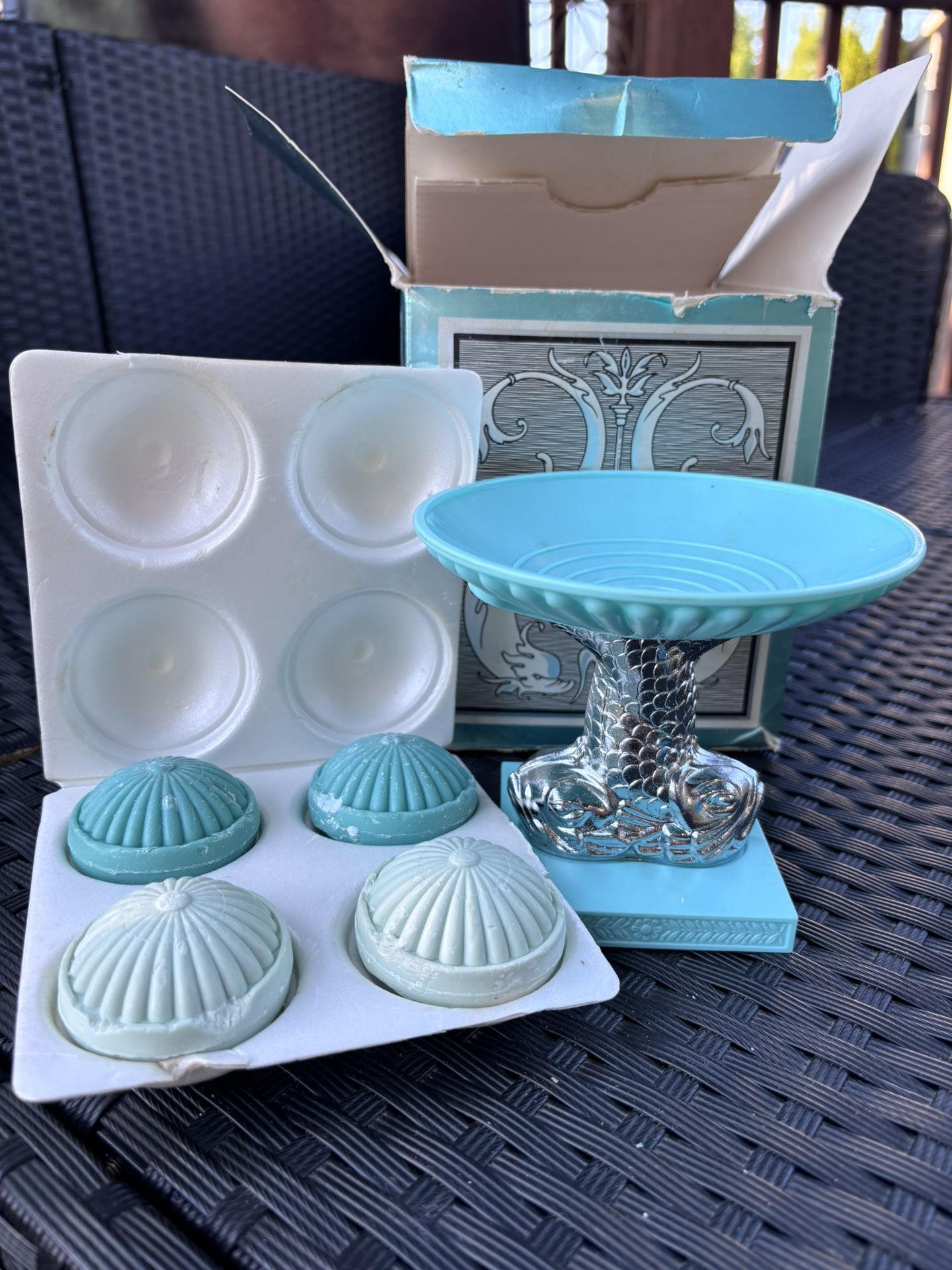 Vintage Avon Perfume Bottles And Soap Dishes