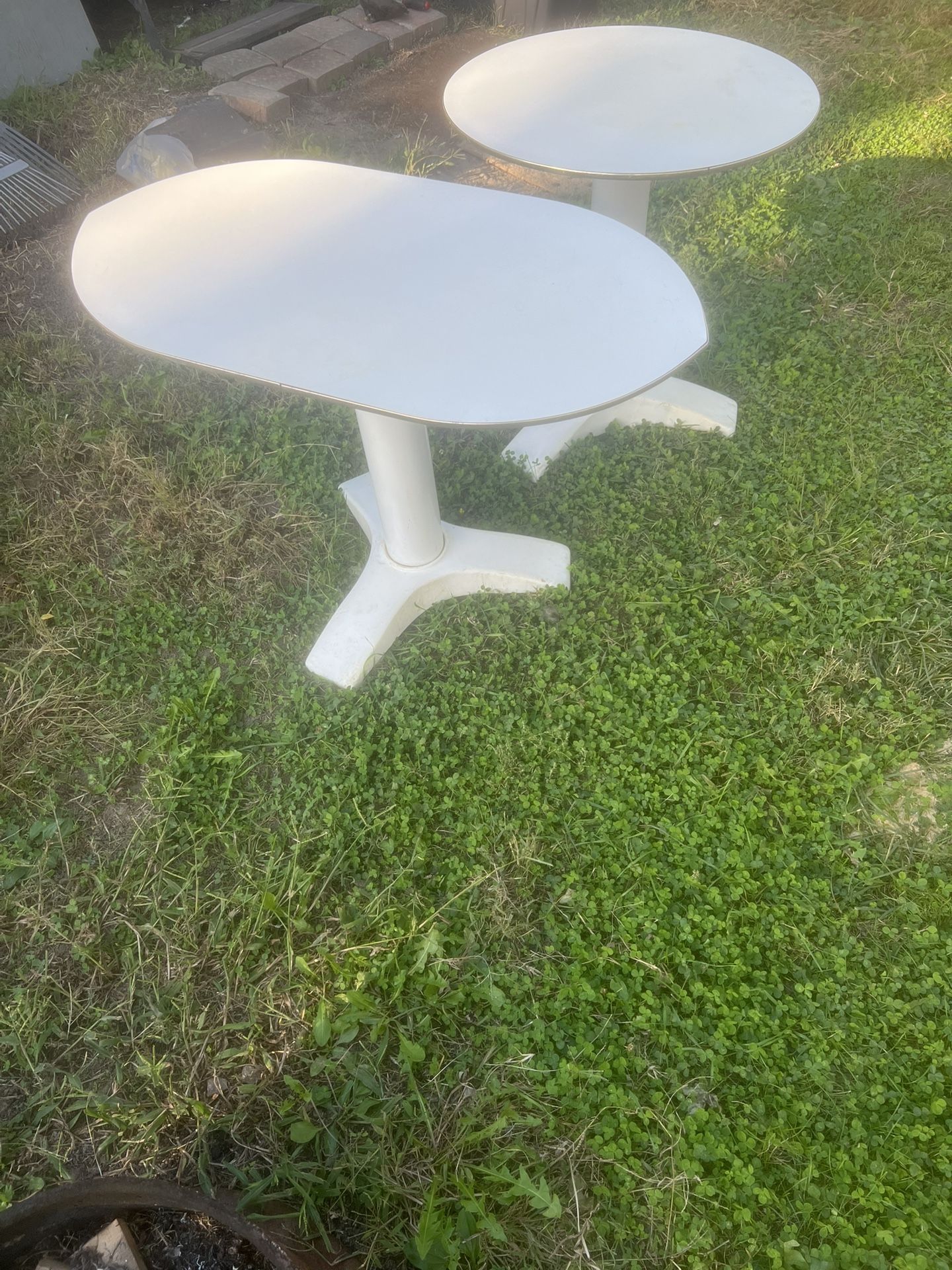 Two Tables Metal Frame