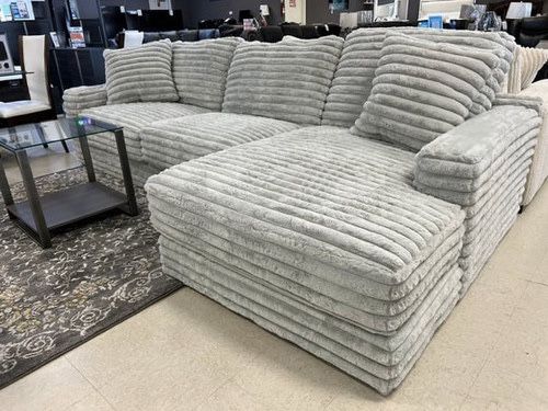 Plush Love Seat AND Sofa With Chaise