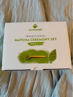 Matcha ceremony set