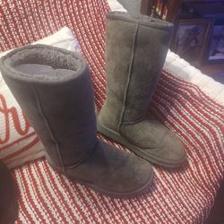 UGG Grey Boots Women size 5