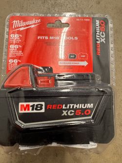Milwaukee M18 5.0ah