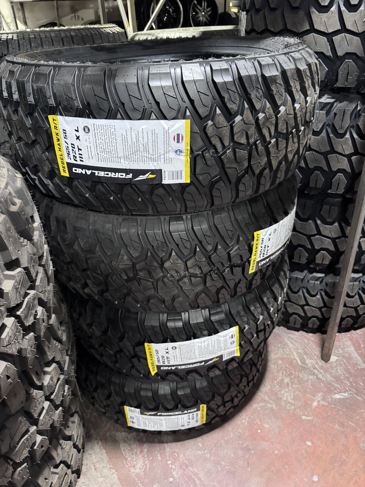 265/50R20 Forceland RT Truck Tires